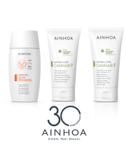 Letni Zestaw AINHOA Cannabi7 – Emulsja + Maska + SPF50+